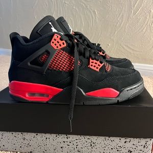 Jordan 4 - Thunder Red. Size 8.5 (Men’s). Excellent condition. Worn once.